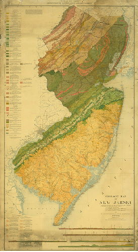 , Geologic Map of New Jersey 