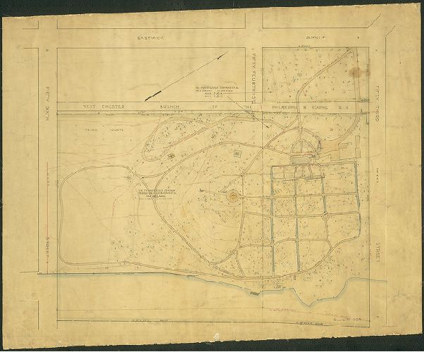 Bartrams' Garden -- Property/Topographical/Planting Plan