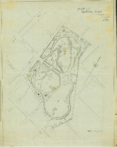 Plan of Hunting Park