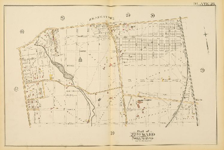 Plate 26, Atlas of the City of Philadelphia. Volume 7