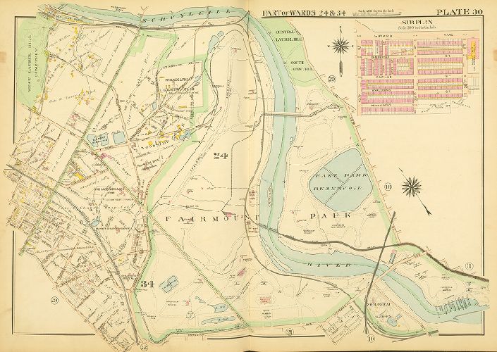 Plate 30, Atlas of the City of Philadelphia