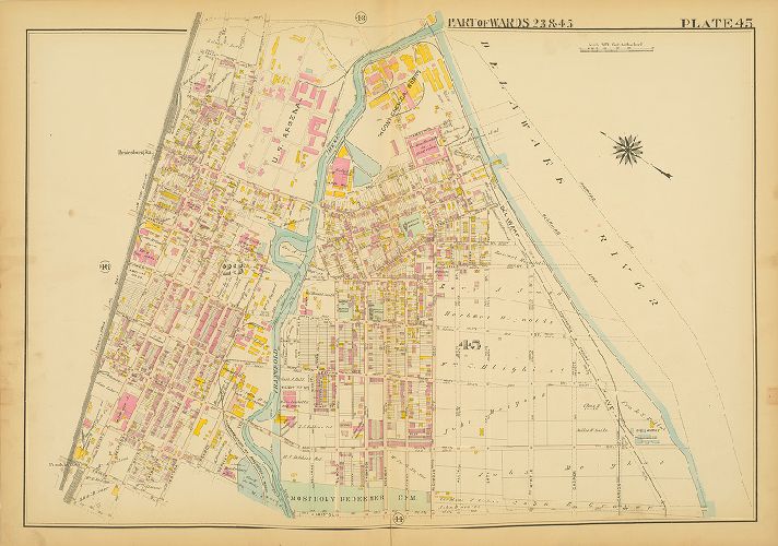 Plate 45, Atlas of the City of Philadelphia