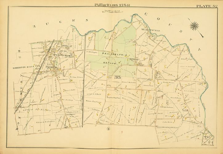 Plate 52, Atlas of the City of Philadelphia