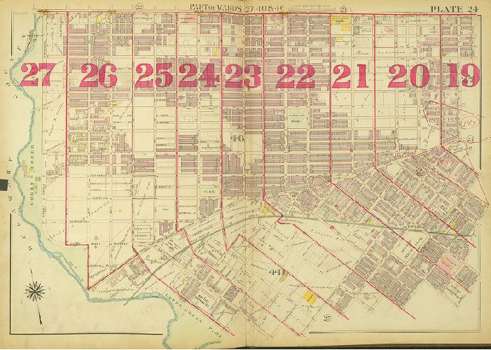 Plate 24, Atlas of Philadelphia: West Philadelphia