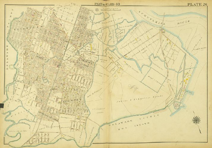Plate 26, Atlas of Philadelphia: West Philadelphia