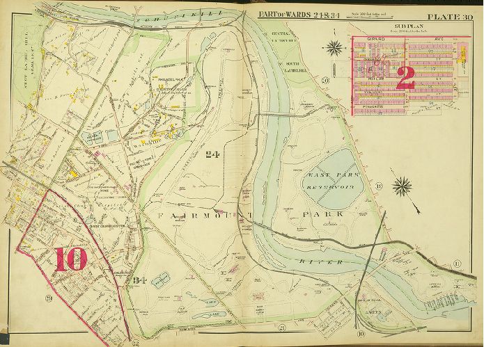 Plate 30, Atlas of Philadelphia: West Philadelphia