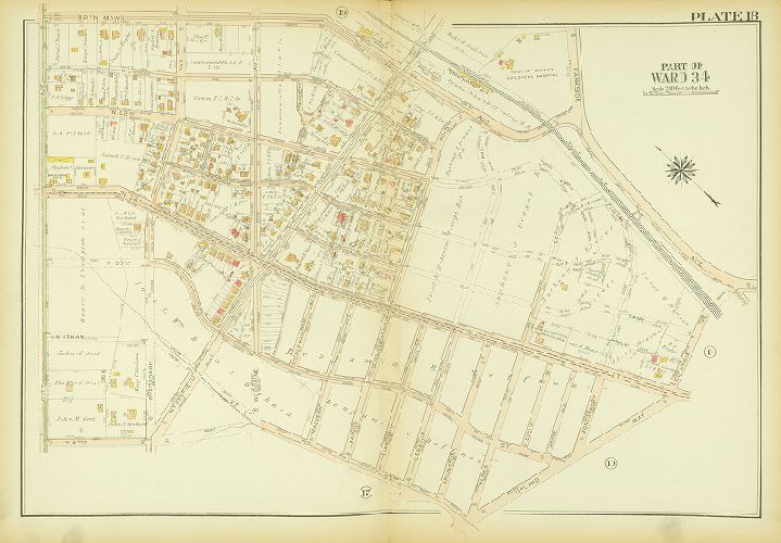 Plate 18, Atlas of the City of Philadelphia (West Philadelphia)