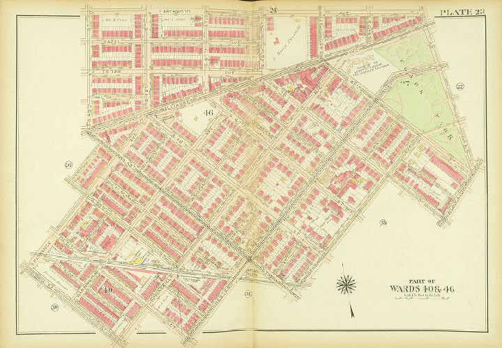 Plate 23, Atlas of the City of Philadelphia (West Philadelphia)