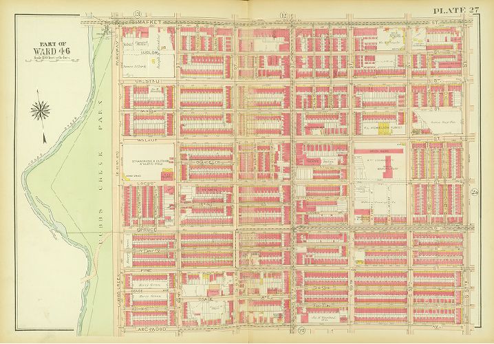 Plate 27, Atlas of the City of Philadelphia (West Philadelphia)