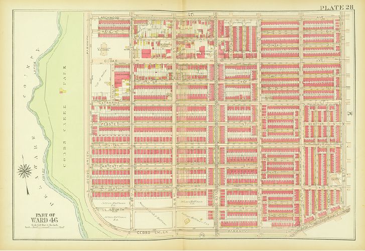 Plate 28, Atlas of the City of Philadelphia (West Philadelphia)