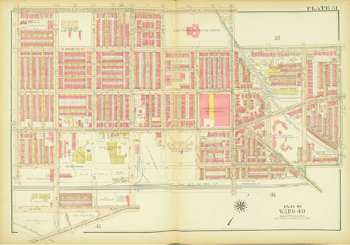 Plate 31, Atlas of the City of Philadelphia (West Philadelphia)