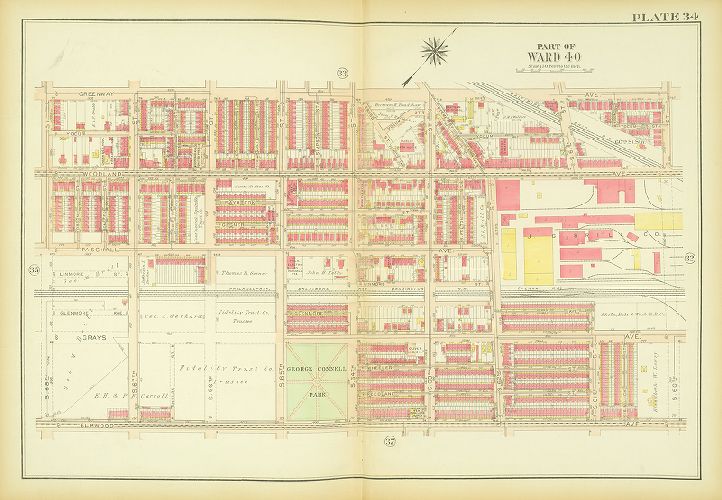 Plate 34, Atlas of the City of Philadelphia (West Philadelphia)