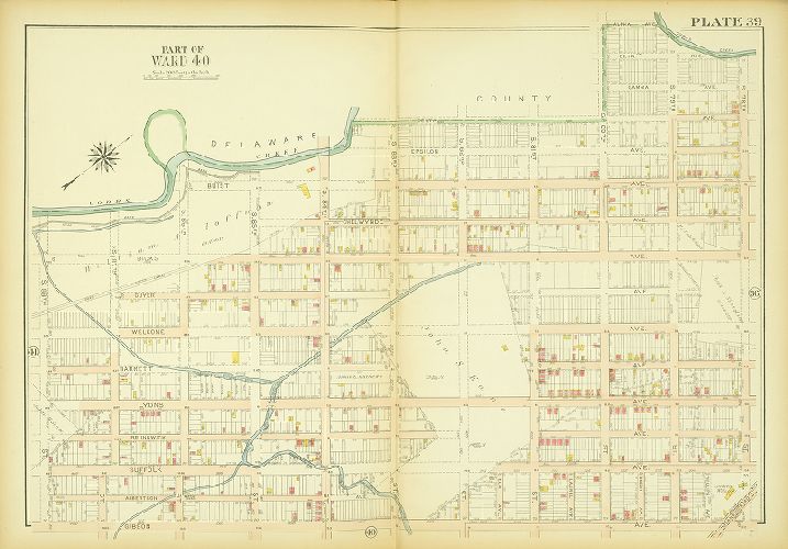Plate 39, Atlas of the City of Philadelphia (West Philadelphia)