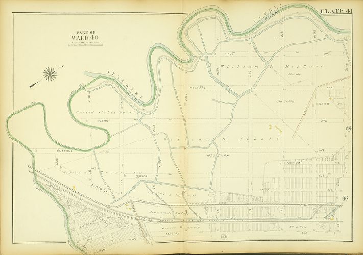 Plate 41, Atlas of the City of Philadelphia (West Philadelphia)
