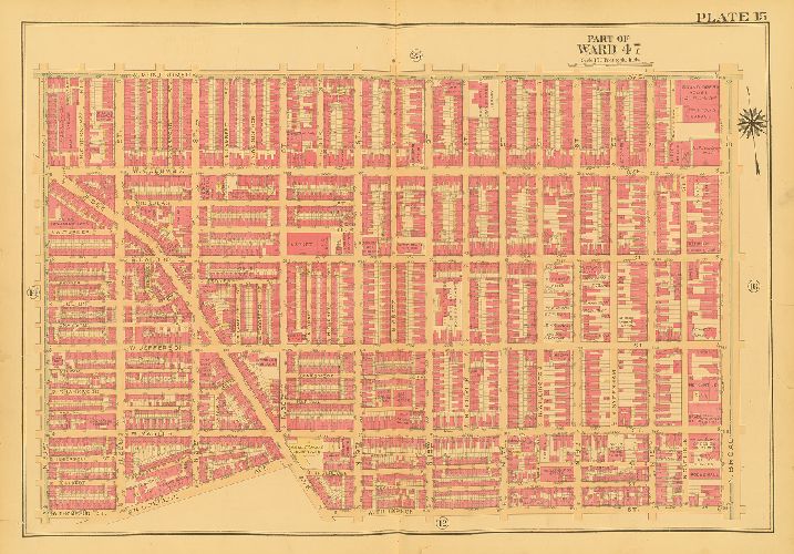 Plate 15, Atlas of the City of Philadelphia (Central)