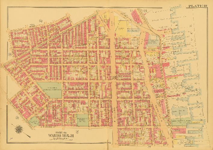 Plate 18, Atlas of the City of Philadelphia (Central)