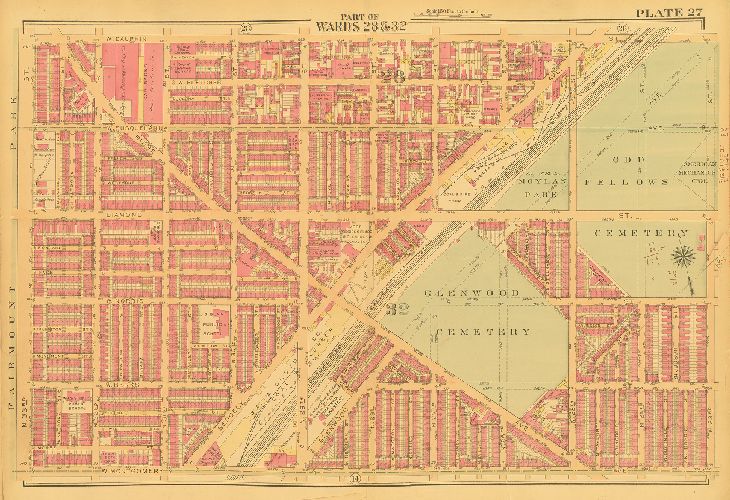 Plate 27, Atlas of the City of Philadelphia (Central)