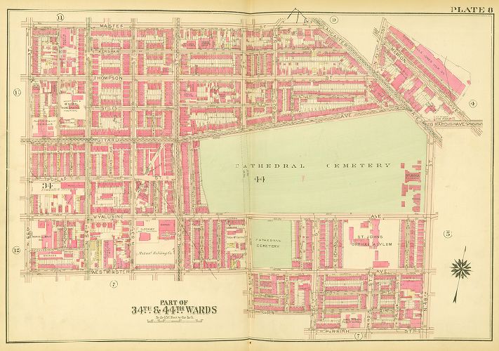 Plate 8, Atlas of the City of Philadelphia (West Philadelphia)