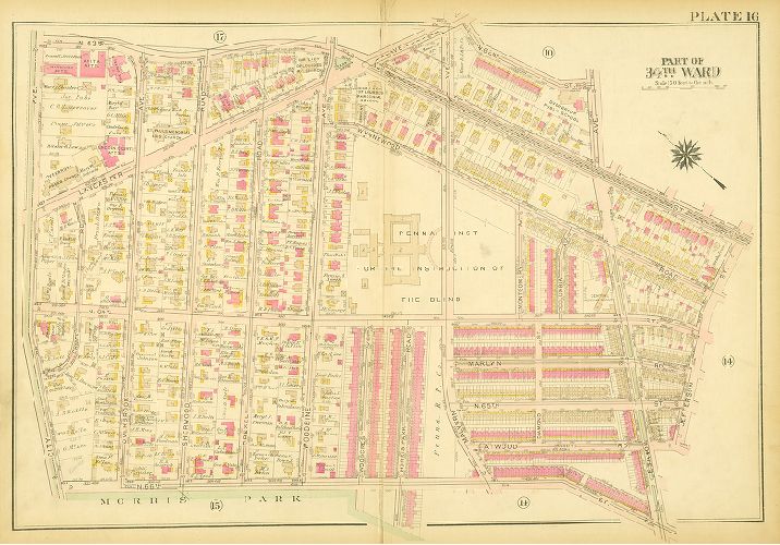 Plate 16, Atlas of the City of Philadelphia (West Philadelphia)