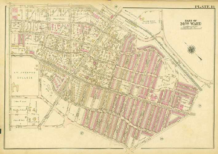 Plate 18, Atlas of the City of Philadelphia (West Philadelphia)