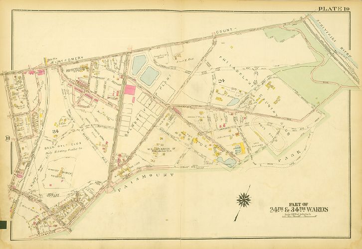 Plate 19, Atlas of the City of Philadelphia (West Philadelphia)