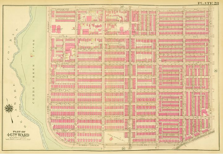 Plate 28, Atlas of the City of Philadelphia (West Philadelphia)