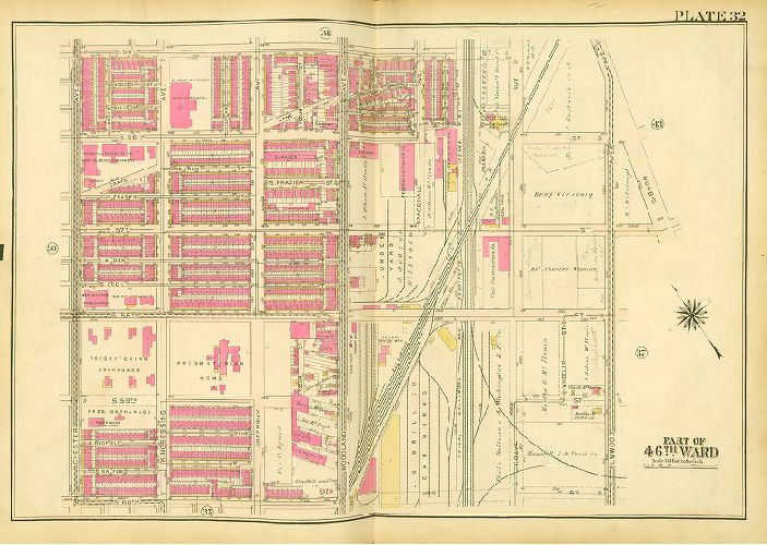Plate 32, Atlas of the City of Philadelphia (West Philadelphia)