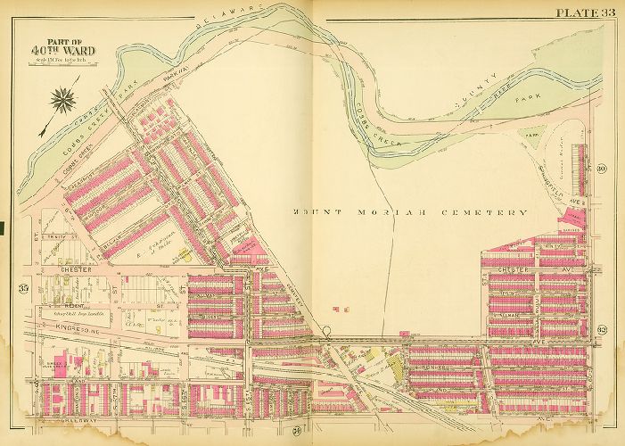 Plate 33, Atlas of the City of Philadelphia (West Philadelphia)