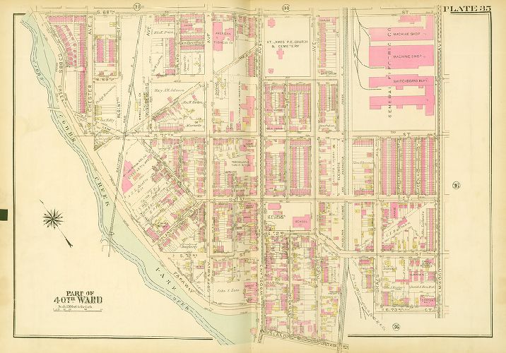Plate 35, Atlas of the City of Philadelphia (West Philadelphia)