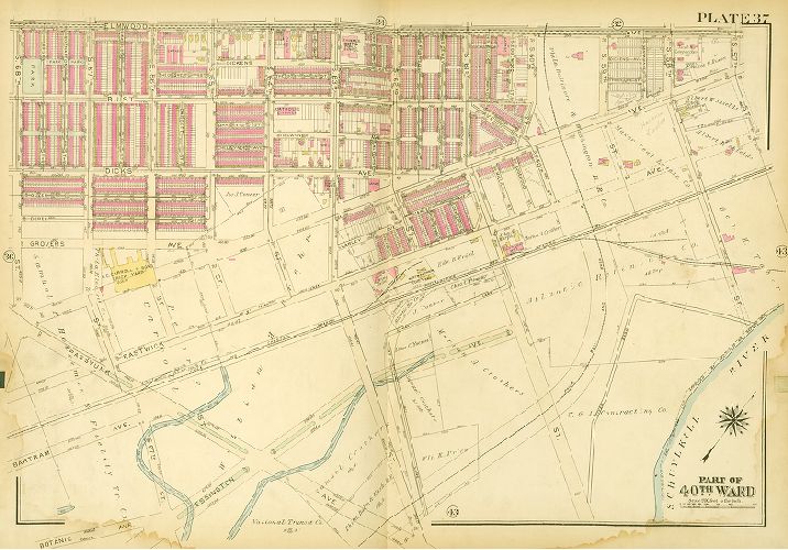 Plate 37, Atlas of the City of Philadelphia (West Philadelphia)