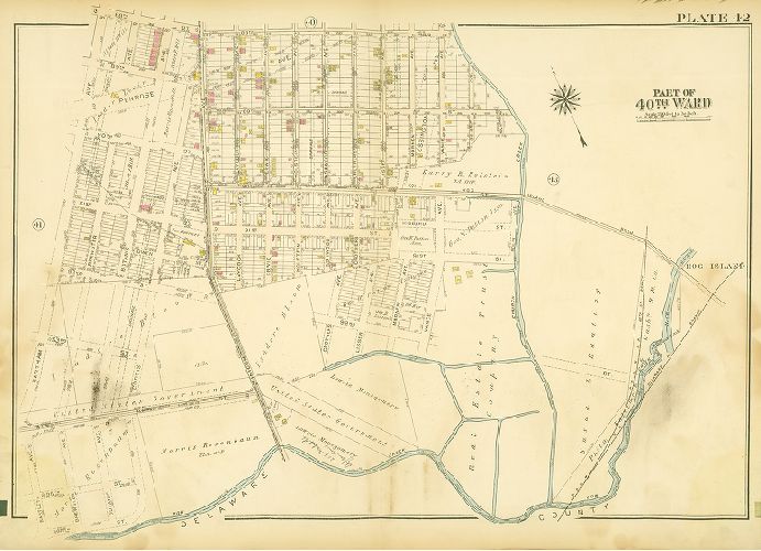 Plate 42, Atlas of the City of Philadelphia (West Philadelphia)