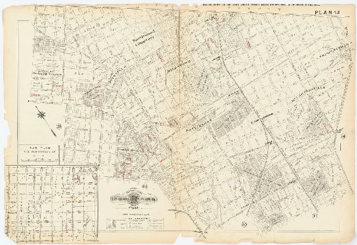 Plan 43, Baist's Property Atlas of the City and County of Philadelphia, Penna.