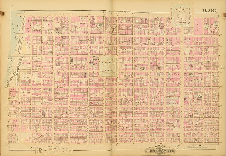 Plan 5, Baist's Property Atlas of the City and County of Philadelphia, Penna.