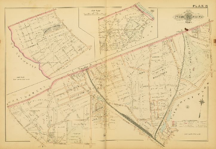 Plan 15, Baist's Property Atlas of the City and County of Philadelphia, Penna.
