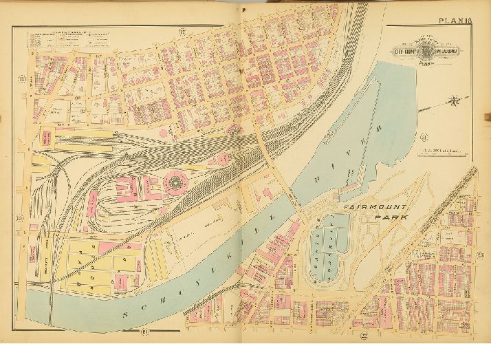 Plan 18, Baist's Property Atlas of the City and County of Philadelphia, Penna.