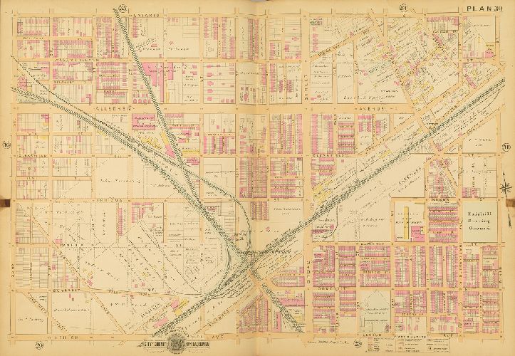 Plan 30, Baist's Property Atlas of the City and County of Philadelphia, Penna.