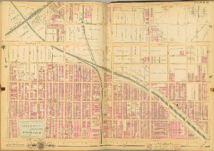 Plan 31, Baist's Property Atlas of the City and County of Philadelphia, Penna.