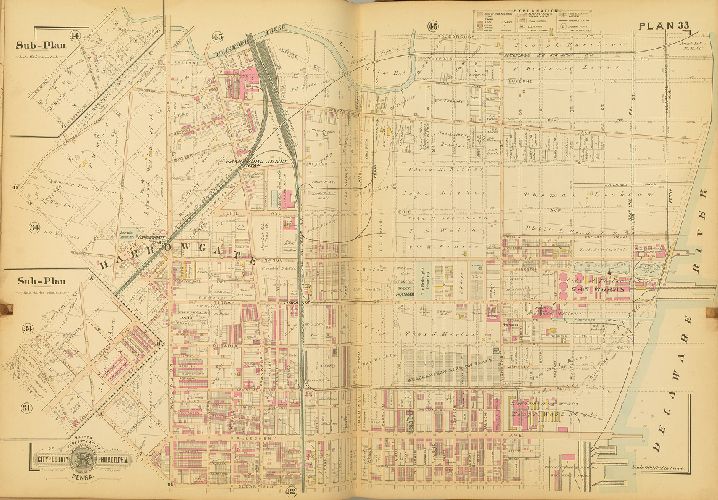 Plan 33, Baist's Property Atlas of the City and County of Philadelphia, Penna.