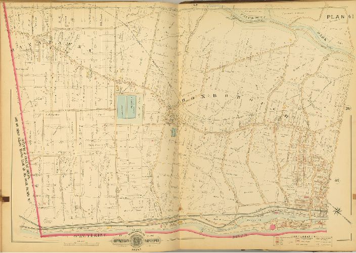 Plan 41, Baist's Property Atlas of the City and County of Philadelphia, Penna.