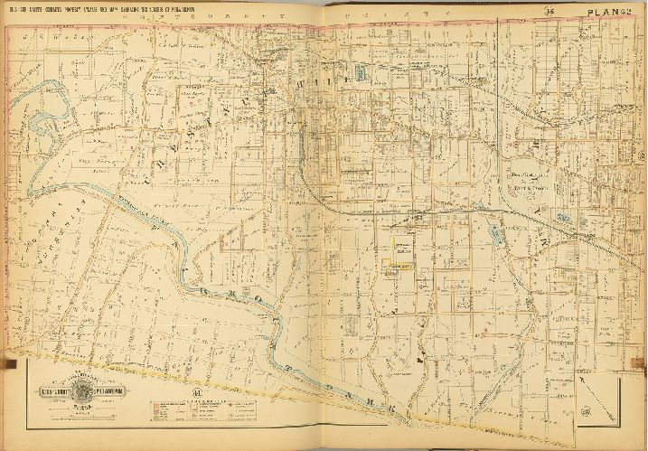 Plan 42, Baist's Property Atlas of the City and County of Philadelphia, Penna.