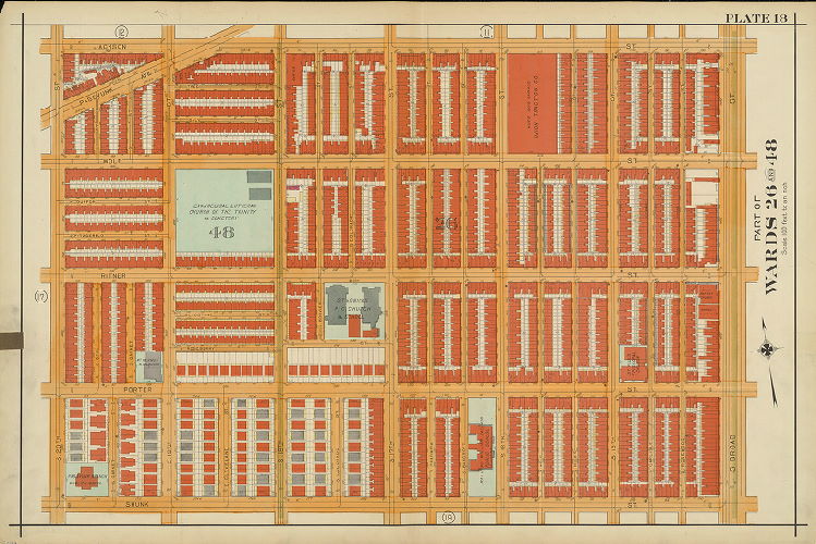 Plate 18, Atlas of the 26th, 36th & 48th Wards of the City of Philadelphia