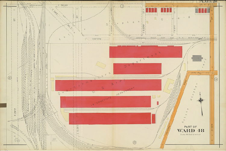 Plate 20, Atlas of the 26th, 36th & 48th Wards of the City of Philadelphia