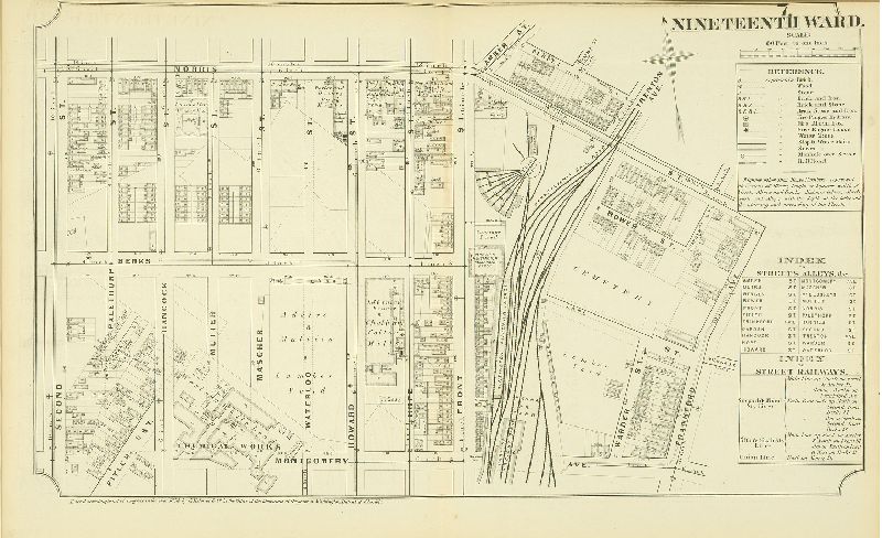 Plate 7, Atlas of Philadelphia in fifteen Volumes, Vol. 2