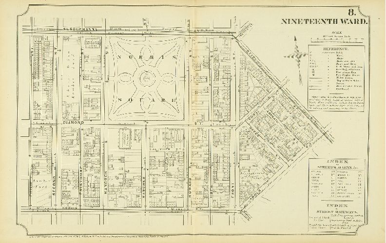 Plate 8, Atlas of Philadelphia in fifteen Volumes, Vol. 2