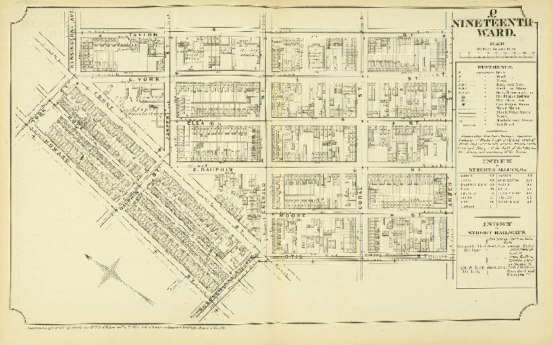 Plate 9, Atlas of Philadelphia in fifteen Volumes, Vol. 2