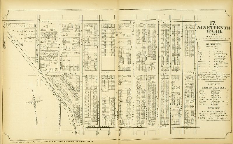 Plate 17, Atlas of Philadelphia in fifteen Volumes, Vol. 2