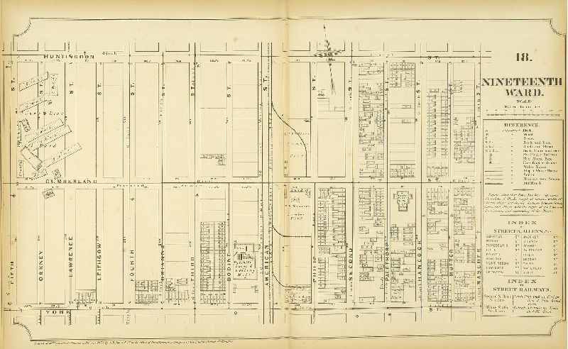 Plate 18, Atlas of Philadelphia in fifteen Volumes, Vol. 2