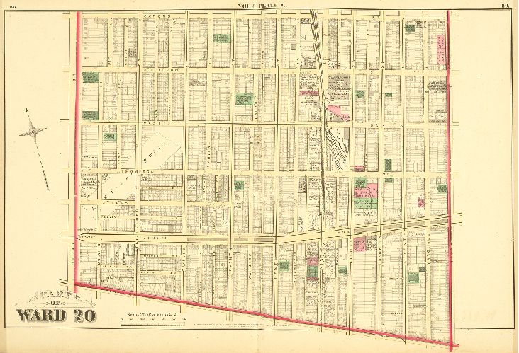 Plate V, City Atlas of Philadelphia, vol. 6