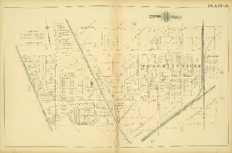Plate 11, Atlas of the City of Philadelphia