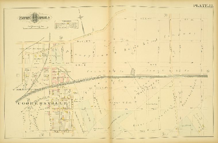Plate 12, Atlas of the City of Philadelphia